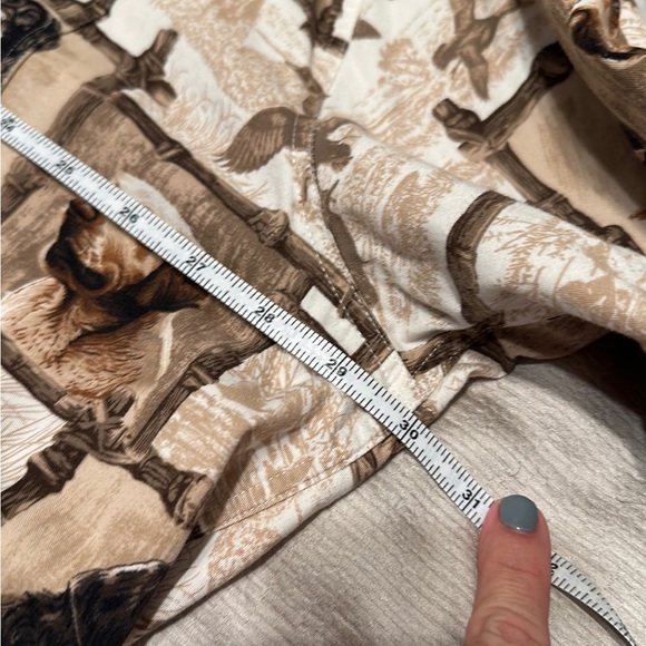 Men’s NORTH RIVER Hunting Sporting Labrador button shirt size 3XLT - Picture 6 of 11